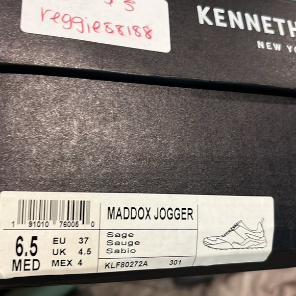 Kenneth Cole New York Women's Maddox Jogger Gray & Sage Sneaker Size 6.5 NIB - Picture 10 of 10